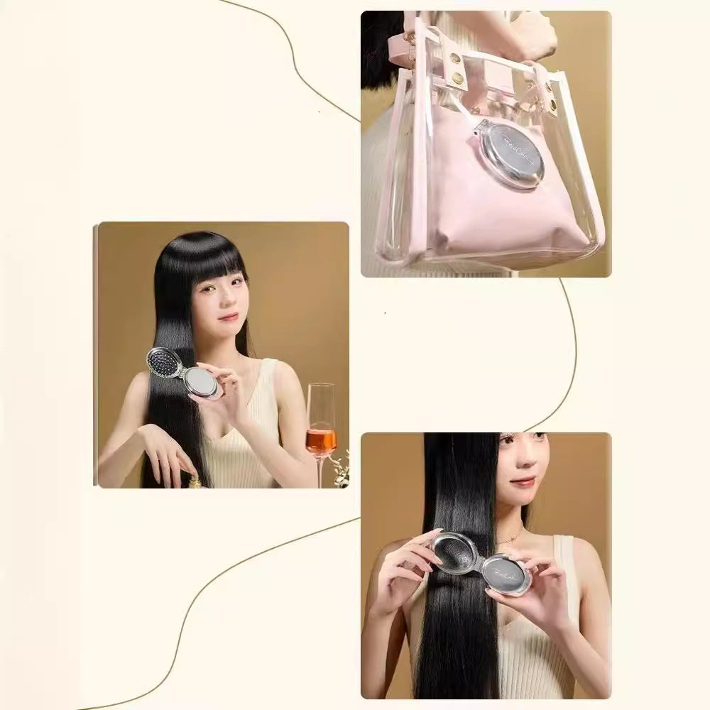ヘアブラシ 折りたたみ ミラー付き 鏡付き 櫛 くし 商品画像5