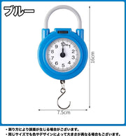 吊りはかり アナログ 吊り下げ式 計測器 スケール 測り 量り 小型 コンパクト ポータブル 持ち運び 電池不要 電源不要