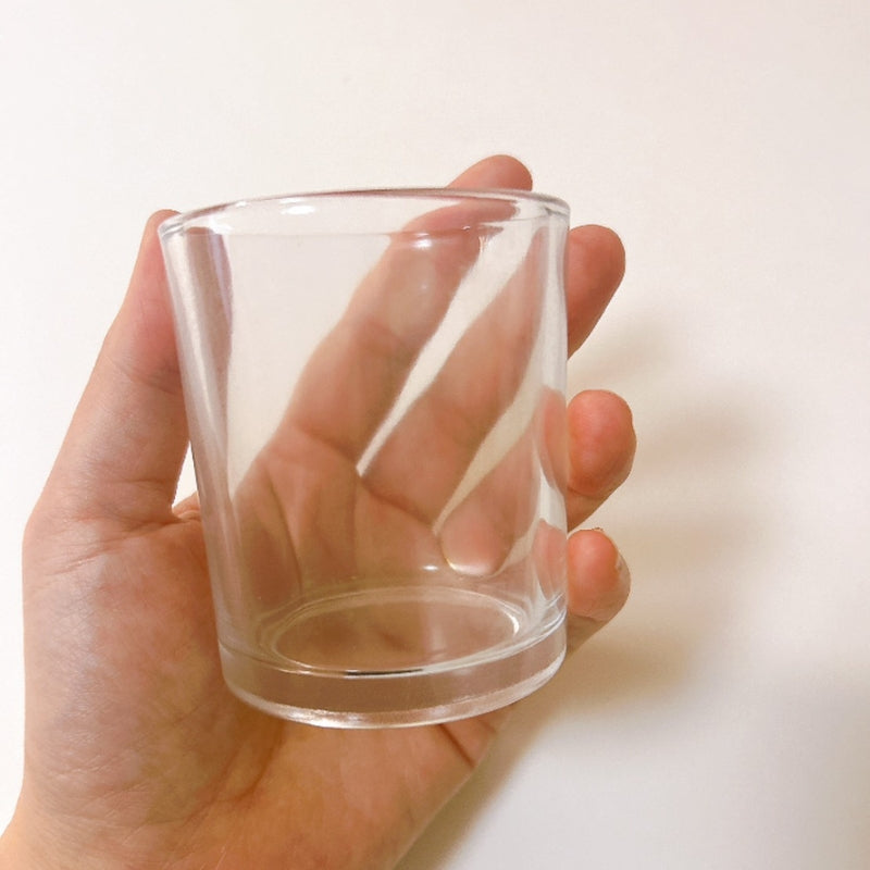キャンドルホルダー 10個セット 61mm 円形 サークル ガラス製 商品画像2