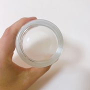 キャンドルホルダー 10個セット 61mm 円形 サークル ガラス製 キャンドルスタンド ローソク立て ロウソク立て 蝋燭立て 燭台 小物入れ 透明クリア シンプル 140ml