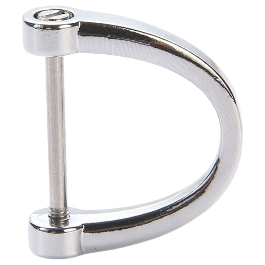 Dカン 同色10個セット 手カン 金具 部品 ネジ式 レザークラフト アクセサリー クラフト材料 持ち手 ショルダーストラップ 手作り ハンドメイド 修理 交換 便利 お洒落 メタルカラー