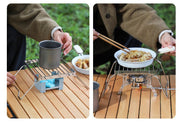クッカースタンド 折り畳み コンパクト 網 グリルスタンド 五徳 折りたたみ アウトドア キャンプ BBQ バーナー コンロ ストーブ グリル ソロ 携帯 持ち運び