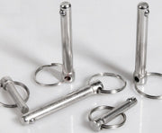 クイックリリースピン ボールロックピン 自転車用品 船舶用 車用 工具 治具 直径6mm 直径8mm ビミニ トップピン デッキヒンジ プルピン マリンハードウェア ジャッキスタンド 安全ピン 保守 修理