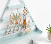 アクセサリースタンド アクセサリーホルダー ジュエリーラック ディスプレイ ピアス イヤリング 壁掛け ジュエリー 小物収納 整理整頓 おしゃれ 三角形