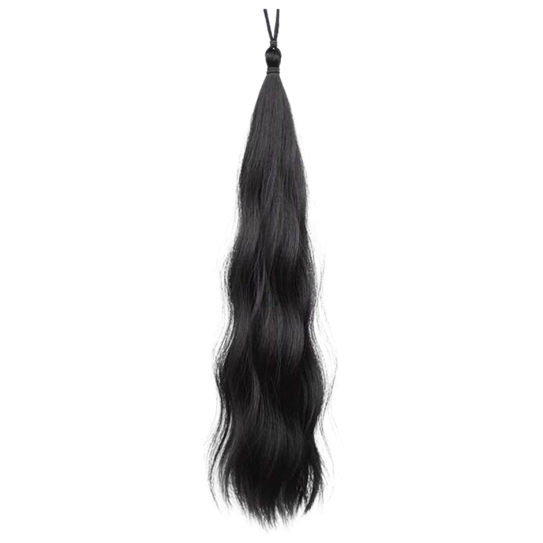 ポイントウィッグ 部分ウィッグ ヘアゴム レディース 女性用 つけ毛 ロング ウェーブ 巻き髪 ストレート お団子ヘア ヘアアレンジ エクステンション 付け毛 髪飾り ボリューム感 イメチェン