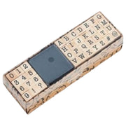 アルファベットスタンプ ABCスタンプ 数字スタンプ スタンプ台付き 英語スタンプ 英数字 数字 英字 大文字 小文字 スタンプ はんこ 絵文字 記号 おしゃれ かわいい シンプル 手帳 スケジュール帳