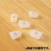 ギター用 指サック 単品 1個 指パッド 保護パッド 指先ガード キャップタイプ 穴あき 弦楽器 ギター ベース シリコン 柔らか 爪割れ防止 怪我防止 傷対策 練習 蒸れにくい