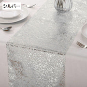 テーブルランナー テーブルセンター センタークロス テーブルクロス インテリア雑貨 食卓カバー 装飾 キッチンテーブル おしゃれ 華やか 光沢感 かわいい 上品 パーティ お祝い