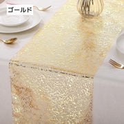 テーブルランナー テーブルセンター センタークロス テーブルクロス インテリア雑貨 食卓カバー 装飾 キッチンテーブル おしゃれ 華やか 光沢感 かわいい 上品 パーティ お祝い