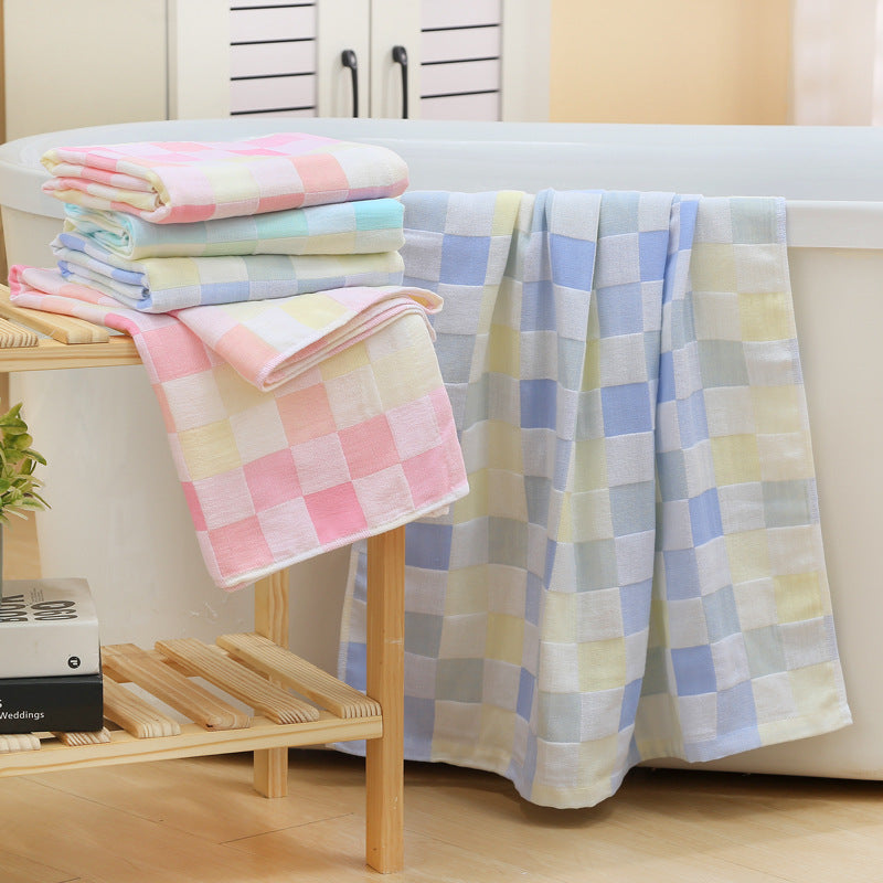 バスタオル 2重ガーゼ 薄手バスタオル ガーゼバスタオル 70×140cm 沐浴 商品画像2