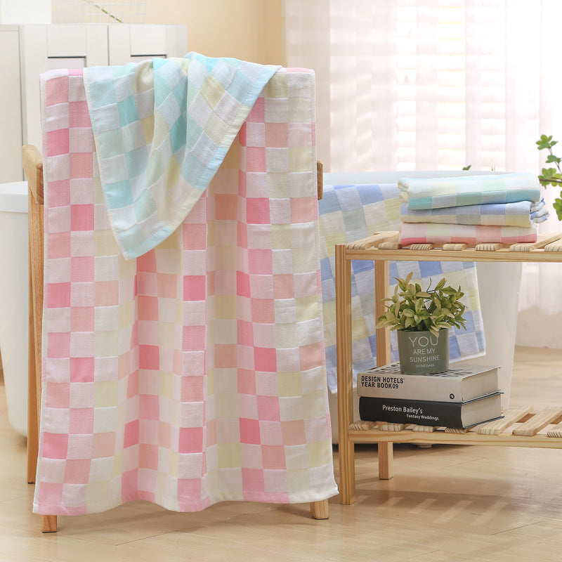 バスタオル 2重ガーゼ 薄手バスタオル ガーゼバスタオル 70×140cm 沐浴 商品画像3