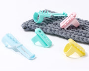 ヤーンガイド 3個セット 毛糸ガイド 編み物用品 手編み 編み分け 編み込み ツール 指サック 糸ガイド 糸分け 手芸用品 フィンガーガイド DIY 手作り ハンドメイド