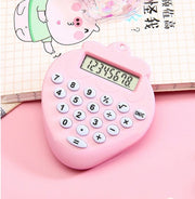 電卓 ミニ 計算機 電池式 イチゴ 苺 いちご おしゃれ かわいい コンパクト 持ち歩き 文房具 文具 ステーショナリー 雑貨 プチギフト 贈り物 ストロベリー