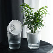 植木鉢 フラワーポット 自動給水式 単品 観葉植物 多肉植物 屋内 オフィス かわいい おしゃれ シンプル ガーデニング 園芸