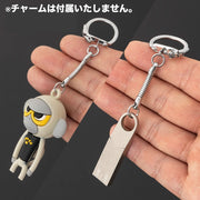 キーホルダーパーツ 3個セット 金具 留め具 アクセサリーパーツ クラフト材料 ハンドメイド 手芸用品 手作り DIY シンプル 交換 シルバーカラー