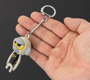 キーホルダーパーツ 3個セット 金具 留め具 アクセサリーパーツ クラフト材料 ハンドメイド 手芸用品 手作り DIY シンプル 交換 シルバーカラー