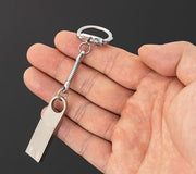 キーホルダーパーツ 3個セット 金具 留め具 アクセサリーパーツ クラフト材料 ハンドメイド 手芸用品 手作り DIY シンプル 交換 シルバーカラー