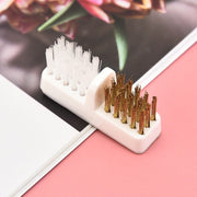 爪ケアブラシ ネイルブラシ ブラシ ネイルケア ダストブラシ 爪ブラシ 手先 指 ダスター ネイル用品 ネイルグッズ ネイルアート ブラッシング