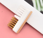 爪ケアブラシ ネイルブラシ ブラシ ネイルケア ダストブラシ 爪ブラシ 手先 指 ダスター ネイル用品 ネイルグッズ ネイルアート ブラッシング