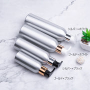 詰め替え容器 乳液ボトル 化粧水ボトル ソープボトル シャンプーボトル プッシュ式 アトマイザー 持ち運び 50ml 100ml 150ml 200ml ディスペンサー 小分けボトル ポータブル コンパクト 小さい ミニボトル フレグランス 日用品雑貨 浴室 洗面台 シンプル おしゃれ 上品 かわいい 金色 白 黒 銀色