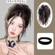ポイントウィッグ レディース 部分ウィッグ つけ毛 つけ髪 まとめ髪 ヘアゴム ボリュームアップ ヘアアレンジ イメチェン かわいい おしゃれ 簡単 アップスタイル