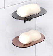 ソープディッシュ 石鹸置き 石鹸ケース ソープケース フック付き 壁掛け 粘着テープ 簡単貼り付け 水切り 穴あき 石鹸ホルダー ソープホルダー お風呂 洗面所 キッチン 水回り かわいい シンプル 便利 おしゃれ