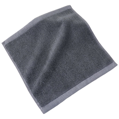 ハンドタオル 4枚セット 手拭き ミニタオル 30×30cm 正方形 グレー4枚セット バリエーション画像