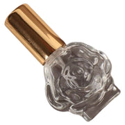 アトマイザー 10ml ガラス製 スプレーボトル 詰め替え容器 小瓶 小分け 蓋付き 香水瓶 薔薇 バラ ミニ コンパクト ポータブル 携帯用 持ち歩き 可愛い おしゃれ