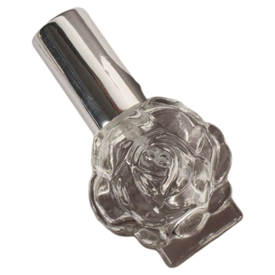 アトマイザー 10ml ガラス製 スプレーボトル 詰め替え容器 小瓶 小分け 蓋付き 香水瓶 薔薇 バラ ミニ コンパクト ポータブル 携帯用 持ち歩き 可愛い おしゃれ