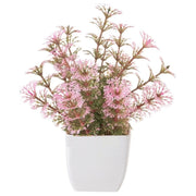 造花 アートフラワー フェイクグリーン 人工観葉植物 緑 鉢植え 植木鉢付き 枯れない インテリア 飾り リアル 卓上 リビング