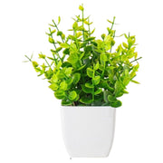 造花 アートフラワー フェイクグリーン 人工観葉植物 緑 鉢植え 植木鉢付き 枯れない インテリア 飾り リアル 卓上 リビング