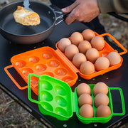 卵収納ケース たまご収納ボックス 卵ボックス 卵入れ 卵ストッカー 持ち手 取っ手 保存容器 収納 保管 容器 タマゴ 冷蔵庫 持ち運び アウトドア キャンプ バーベキュー キッチン用品 台所用品