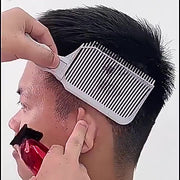 フェードコーム 散髪用コーム コーム ブラシ くし 散髪 カット ヘアカット 男性 メンズ ヘアコーム 散髪コーム カッティングコーム 理髪 カットコーム 刈り上げ