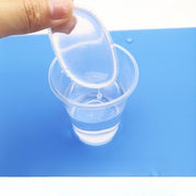 シリコンパフ 3個セット シリコンスポンジ ジェリーパフ メイクスポンジ メイクパフ ゲルパフ 透明 クリア 洗える 衛生的 長持ち コスメ小物