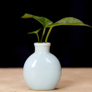 花瓶 花器 フラワーベース ミニ 陶器 置物 丸型 セラミック シンプル フラワーアレンジメント インテリア リビング 玄関 お花 装飾 飾り おしゃれ