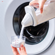 ランドリーボトル 詰め替えボトル 1500ml 1900ｍl 詰め替え容器 洗濯洗剤 柔軟剤 液体洗剤 粉洗剤 ストック 軽量カップ 洗剤ボトル 入れ物 洗剤入れ ランドリー用品 おしゃれ スタイリッシュ
