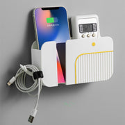 ウォールラック ウォールポケット ウォールフック スマホホルダー リモコンラック 小物入れ 壁面収納 収納グッズ 整理用品 インテリア小物 生活雑貨 日用雑貨 小型 コンパクト シール接着式 粘着式 長方形 横長 シンプル カジュアル 可愛い キュート おしゃれ