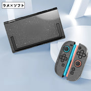 Nintendo Switch2用 保護カバー 専用カバー Joy-Conカバー ハード ソフト ニンテンドースイッチ2 任天堂 保護ケース スタンド対応 全面保護 傷防止 充電可能 衝撃吸収 耐衝撃 ラメ クリア 透明 半透明 フィット感 滑り止め スタイリッシュ シンプル 便利 脱着簡単