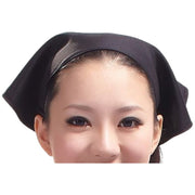 三角巾 さんかくきん 頭巾 レディース メンズ 女性 男性 男女兼用 ユニセックス 大人 紐タイプ 黒 茶色 青 赤 無地 シンプル 調理 料理 掃除 キッチン カラバリ豊富