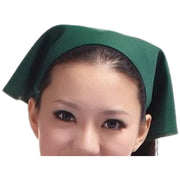 三角巾 さんかくきん 頭巾 レディース メンズ 女性 男性 男女兼用 ユニセックス 大人 紐タイプ 黒 茶色 青 赤 無地 シンプル 調理 料理 掃除 キッチン カラバリ豊富