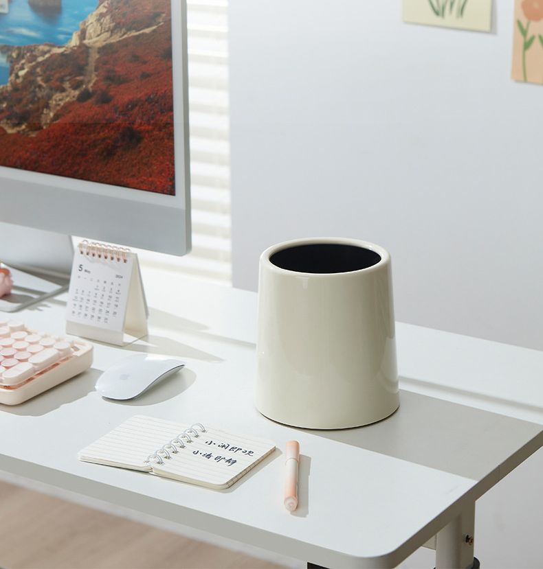 ゴミ箱 卓上 ダストボックス 2層式 小型 円柱型 商品画像5