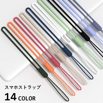 スマホストラップ ハンドストラップ シリコン 柔らかい 携帯ストラップ リストストラップ 商品画像
