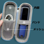 小物入れ 収納ケース 小物ケース 多用途 収納 整理整頓 便利 ファスナー バンド メッシュ イヤホンケース 充電器ケース 文房具入れ アクセサリーケース 持ち運び 持ち歩き コンパクト シンプル