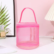 毛糸収納バッグ 毛糸入れ 編み糸収納ボックス 手芸用品 編み物用品 編み物バッグ 糸収納 毛糸玉収納 ポータブル 持ち運び メッシュ おしゃれ かわいい 便利グッズ