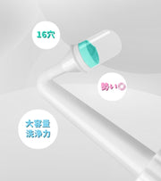 おしり洗浄器 携帯用洗浄機 お尻洗浄機 ノズル2種類 ハンディシャワー ウォッシュ ポータブル 持ち運び トイレ用品 旅行用品 手動 電池不要 トラベル