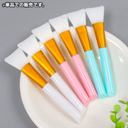 マスクブラシ フェイスブラシ スキンケアブラシ 単品 メイク用品 洗顔グッズ メイク雑貨 美容 コスメ シリコン 無地 シンプル かわいい おしゃれ パック クリーム ソフト