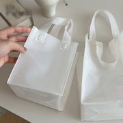 ギフト袋 手提げ袋 ラッピング用品 袋 ギフトバック プレゼント 贈り物 シンプル 無地 持ち手付き 半透明 かわいい 誕生日 クリスマス