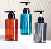 ディスペンサー 詰め替えボトル 300 500ml 容器 透明 シャンプー コンディショナー リンス ハンドソープ ボディソープ キッチン 洗面所 浴室 バス用品