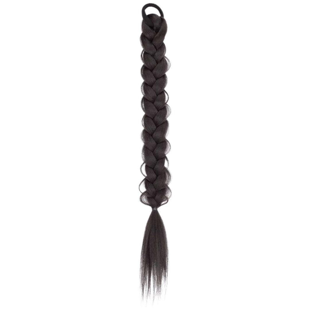 エクステ 三つ編み 単品 1本 エクステンション つけ毛 付け毛 ヘアゴム 装着簡単 ヘアアレンジ レディース 女性 可愛い おしゃれ イメチェン コスプレ イベント