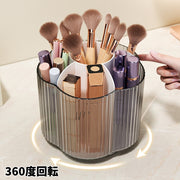メイクボックス コスメ収納 小物収納 仕切り付き 360度回転 卓上収納 多用途 収納ケース 収納ボックス コンパクト オフィス 整理整頓 リップ 口紅 化粧品 スマホ 文房具 かわいい